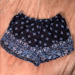 Navy Blue Abercrombie and Fitch shorts NWT